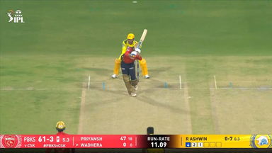 IPL 2025 M22: PBKS vs CSK - Nehal Wadhera Six