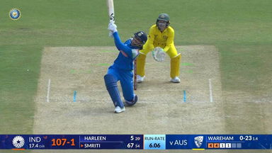 IND-W vs AUS-W 2025, 2nd ODI: Smriti Mandhana Six