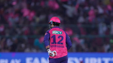50 up in style: Vaibhav Sooryavanshi goes 6,6,4 to reach the milestone