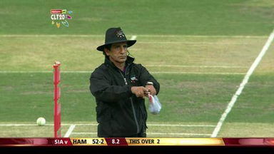 Q6: HAM vs SIA –  SM Ervine run out