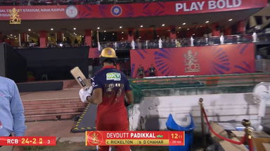IPL 2026 M54: RCB vs MI - Devdutt Padikkal Wicket