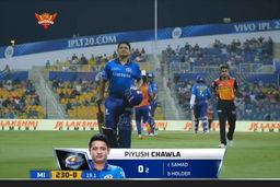 M55: SRH vs MI – Piyush Chawla Wicket