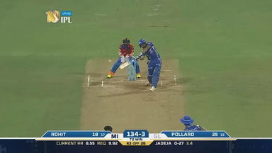 M16: MI vs GL  – Rohit Sharma Six