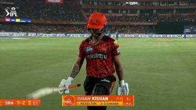 IPL 2025 M41: SRH vs MI - Ishan Kishan Wicket