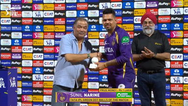 IPL 2026 M65: KKR vs MI - TATA IPL Green Dot Balls of the Match - Sunil Narine
