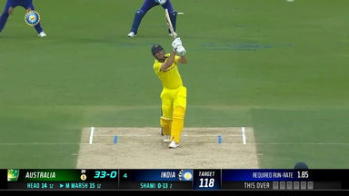 IND vs AUS 2023, 2ND ODI: Mitchell Marsh Six