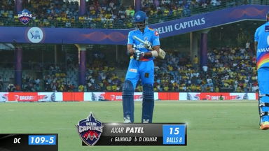 M67: DC vs CSK –  Axar Patel  Wicket