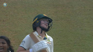 IND-W vs AUS-W 2023-24, 1st Test: Lauren Cheatle Wicket