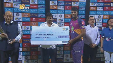 Q1: MI vs RPS – Man of the Match – Washington Sundar