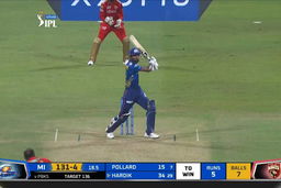 M42: MI vs PBKS – Hardik Pandya Six