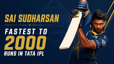 Fastest to 2000! Sai Sudharsan reaches milestone with two fine sixes