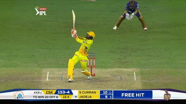 M49: CSK vs KKR – Ravindra Jadeja Six