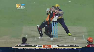 Eliminator: SRH vs KKR – David Warner Six