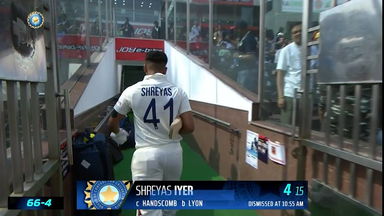 IND vs  AUS 2023, 2ND Test: Shreyas Iyer  Wicket