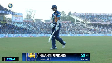 IND vs SL 2023, 2ND ODI: Nuwanidu Fernando  Wicket