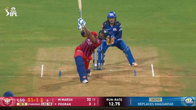 IPL 2026 M47: MI vs LSG - Nicholas Pooran Six