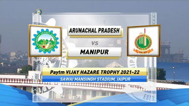 Vijay Hazare Trophy 2021-22, Arunachal Pradesh v Manipur: Match Highlights
