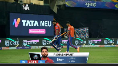 M27: DC vs RCB – Rishabh Pant Wicket