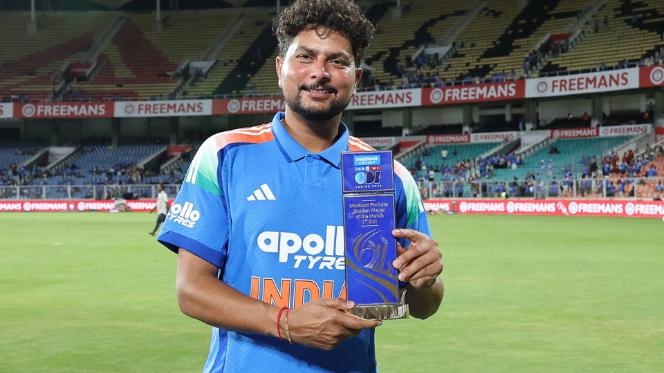 Weaving magic with his spin, ft. Kuldeep Yadav