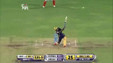 M14: KXIP vs KKR – Andre Russell Six