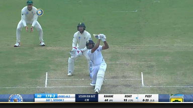 IND vs SA 2019, 3rd Test, Day 1: Rohit Sharma Six