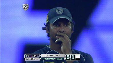 Match 55 DC vs DD – Ojha's 3rd Six