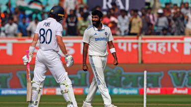 Watch on repeat: Jasprit Bumrah's marvellous yorker to Ollie Pope