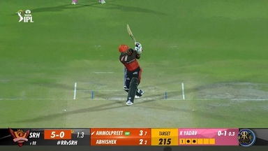 M52: RR vs SRH – Anmolpreet Singh Six