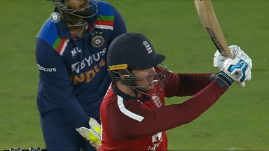 IND vs ENG 2021, 1ST T20I : Jason Roy Six