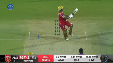 M08: RR vs PBKS – Shikhar Dhawan Six