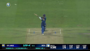 IND vs SL 2023, 2ND T20I: Charith Asalanka  Six