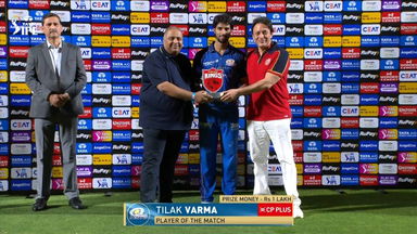 IPL 2026 M58: PBKS vs MI - Player of the Match - Tilak Varma
