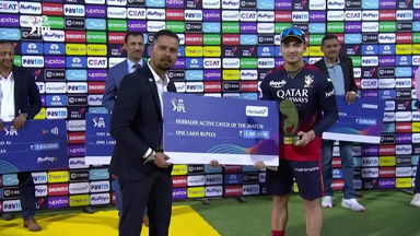 M60: RR vs RCB – Herbalife Active Catch of the Match – Anuj Rawat