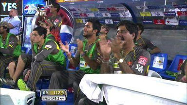 M68: SRH vs RR – Kevon Cooper Wicket