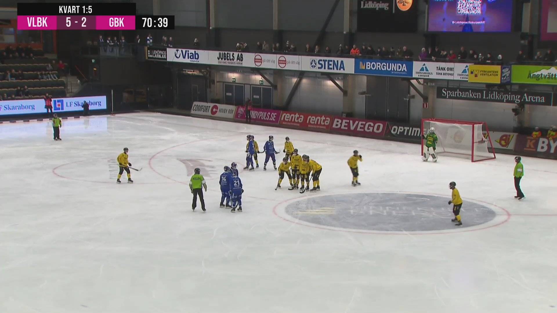 Highlights: Villa Lidköping - Gripen (kvartsfinal 1 av 5)