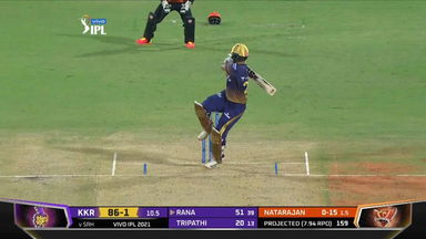 M03: SRH vs KKR – Nitish Rana Six