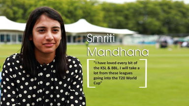 Smriti Mandhana has her eyes set on T20 World Cup