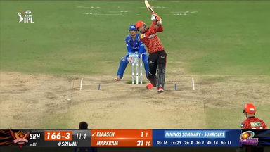 M08: SRH vs MI – Heinrich Klaasen Six