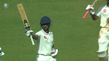 Ranji Trophy 2023/24, Gujarat vs Karnataka: Kshitij Patel leads Gujarat's fightback with superb 95(161)