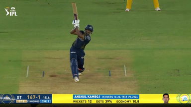 IPL 2026 M66: GT vs CSK - Sai Sudharsan Six