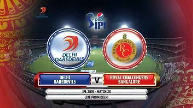 IPL 2015 M26: DD vs RCB – Match Highlights
