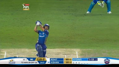 Final: MI vs DC – Ishan Kishan Six
