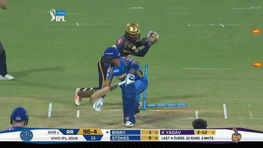Fast hands DK sends Binny packing