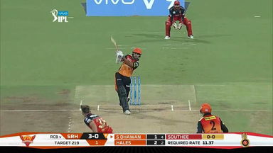 M51: RCB vs SRH – Shikhar Dhawan Six