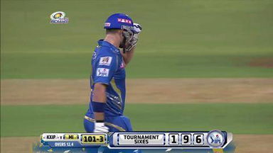 M22: MI vs KXIP–  Corey Anderson Six