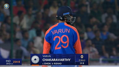 IND vs BAN 2024, 2nd T20I: Varun Chakaravarthy Wicket