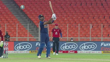 Suryakumar's twin sixes in two balls