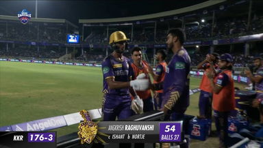 M16: DC vs KKR – Angkrish Raghuvanshi Wicket