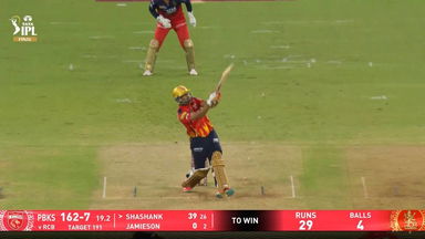 IPL 2025 Final: RCB vs PBKS - Shashank Singh Six