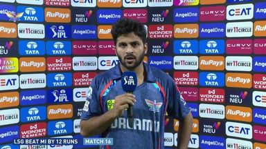 IPL 2025 M16: LSG vs MI - Shardul Thakur Interview